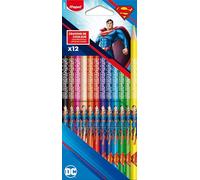 Maped - Superman colouring pencils x12 - box
