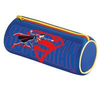Maped - Superman Round Pencil Case - Neoprene Pencil Case, Soft Anti-Tear Fabric - 21 cm x 6 cm