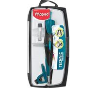 Maped - Technical Drawing Compass - Precision System Box with 3 Pieces - Compass
