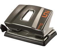 Maped Universal Metal 2-Hole Punch 20 to 25 Sheet Capacity - Optimized Staggering System and Confetti Reserve - Random Colour
