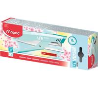 Maped - Universal Metal Stapler Pliers - Compatible with Staples No. 24/6 and 26/6 - Capacity 20 to 25 Sheets - with 400 26/6 Staples Included - Pastel Blue