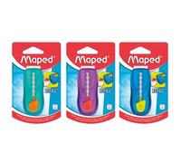 Maped Universal Refill Eraser | Pack of 3 |PVC Free Non Toxic Eraser| Ideal for Daily use| Pencil Eraser| Long Lsting Eraser| Long Eraser |Big Eraser | Refillable Eraser