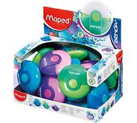 Maped Zenoa Eraser with Protective Case (Assorted Colours) (Box of 20)