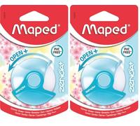 Maped Zenoa Plus Eraser (Assorted Colours) (Pack of 2)