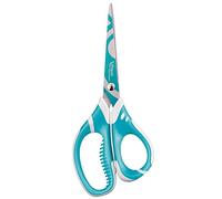 Maped Zenoa Sensitiv Scissors with Asymmetrical Soft Handles, 6 Inches, Assorted Colors (595010)