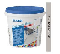 MAPEI Kerapoxy Easy Design 110 MANHATTAN 2000 3 kg - decorative, acid-resistant, two-component epoxy grout