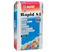 Mapei Rapid S1 20kg Quick Setting Floor Tile Adhesive | Grey | 260mm x 440mm x 130mm