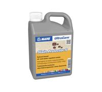 Mapei UltraCare Stain Protector S - 1L Solvent-Based Oil & Water Repellent - Natural Effect Sealer for Polished Porcelain & Natural Stone - Quick Drying Invisible Protection