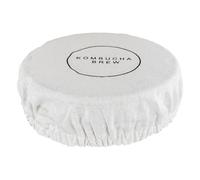 Mapeoes 4-Piece Set of Pure Cotton Covers - Perfect for Kombucha and Jun Beverage Fermentation, Dust Protection and Air Exchange (Fits 9-13cm Jar Mouths)