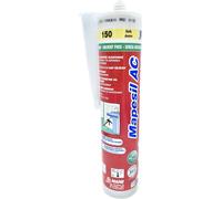 Mapesil AC Mould Resistant Silicone Sealant Yellow 150