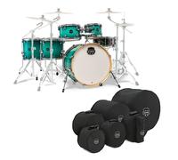 Mapex Armory 22 LA Fusion 6pc Shell Pack w/Bag Set Jade Stone Burst