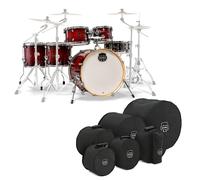 Mapex Armory 22 LA Fusion 6pc Shell Pack w/Bag Set Red Onyx Burst