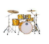 Mapex Mars Birch 20 5pc Fusion Drum Kit w/Cymbals Sunflower Sparkle