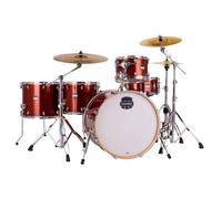 Mapex Mars Birch 22 5pc Crossover Drum Kit w/Cymbals Blood Orange Sparkle