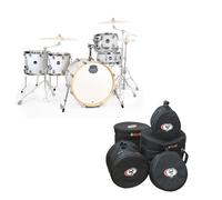 Mapex Mars Birch 22 5pc Crossover Shell Pack w/Bags Diamond