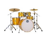 Mapex Mars Birch 22 5pc Drum Kit w/Cymbals Sunflower Sparkle