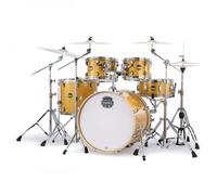 Mapex Mars Birch 22 5pc Rock Fusion Drum Kit w/Hardware Sunflower
