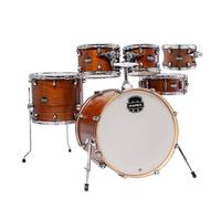 Mapex Mars Maple 22 6pc Rock Fusion Shell Pack Cortado Satin
