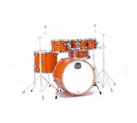 Mapex Mars Maple 22 6pc Rock Fusion Shell Pack Glossy Amber - Free 8 Tom