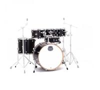 Mapex Mars Maple 22 6pc Rock Fusion Shell Pack Matte Black