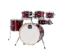 Mapex Mars Maple 22 6pc Rock Fusion Shell Pack Merlot Satin
