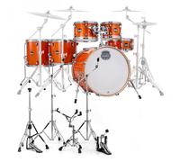 Mapex Mars Maple 22 6pc Studioease Kit w/Hardware Glossy Amber
