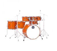 Mapex Mars Maple 22 7pc Studioease Shell Pack Glossy Amber - Free 8 Tom