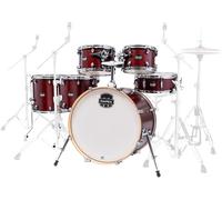 Mapex Mars Maple 22" 6pc LA Fusion Shell Pack Merlot Satin