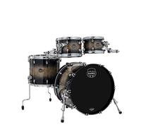 Mapex Saturn VI 22" 4pc Fast Rock Shell Pack Black Ink Burst