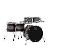 Mapex Saturn VI 22" 5pc Saturn VI Studioease Shell Pack Black Ink Burst