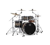 Mapex Saturn VI Fast Rock 22" 4pc Shell Pack - Black Ink Burst
