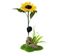 Mapfirrem Sunflower Shape Solar Led Lights, 2 Pack Garden Waterproof Decorative with Stake - Outdoor Garden Stake Light Garden Pathway Light for Outdoor Yard Pathway Outside Patio Lawn