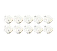 MAPHRWZ 10Pcs COB Light Panel Emitter Components Diode Super Bright 10W RGB DIY Lighting Lamp Beads