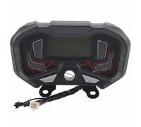 MAPHRWZ 48-60V Motorcycle Electric Tricycle Dashboard Fuel Gauge Speedometer LCD Display