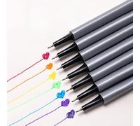 MAPHRWZ 72 Vibrant Colors Fineliner Pens for Drawing, 0.4mm Fine Tip for Sketching, Professional Art Markers with Ergonomic Grip, Metal Case for Artists Students Office Use