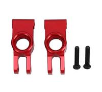 MAPHRWZ Aluminum Alloy Rear Axle Hub Carrier for MJX 16208 16207 16210 1/16 RC Car, High Strength, Wear Resistant, Bending, Easy Installation, Precision Fit, Direct Repl (Red)