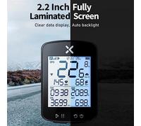 MAPHRWZ Bike Computer with Large LCD Screen, for APP Connectivity, Long Battery Life, Design, for Cycling Enthusiasts and Competitors