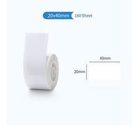 MAPHRWZ D101 Label Printer Stickers, 6 Sizes, Thermal Paper, Direct Thermal Printing, Self-Adhesive for Home, Office, Retail Use (2)