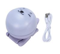 MAPHRWZ Dog Shape LED Night Light Projector, for Kids Bedroom with Cute Animal Theme, ABS Material, Dual Mode, Gentle Glow for Sleep, Comfortable Nightstand Lamp (Violet)