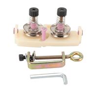 MAPHRWZ Dual Yarn Guide for Hand Crank Winder, Efficient Winding and Threading, Plastic and Stainless Steel Construction, Multipurpose Textile Sewing Crafting Tool