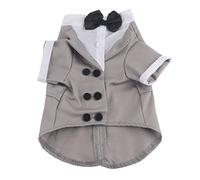 MAPHRWZ for Small Dogs, Fashionable Pet Clothes, Retro Style Coat, Exquisite Stitching, Lightweight, Easy to Put On and Take Off, for Various Occasions (M)