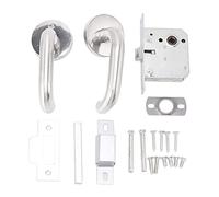 MAPHRWZ, for Stainless Steel Safety Passageway Door Handle Lock, for Fire Emergency Exit Corridor, for Home Warehouse, Durable Construction, Secure Access Control, Easy Installatio