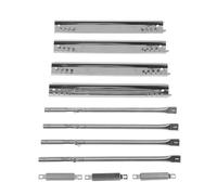 MAPHRWZ Grill Replacement Heat Plate Tube Set Stainless Steel Versatile Easy to Install Gas Grill Heat Plate Tube for Gas Grill