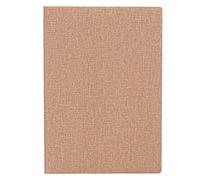 MAPHRWZ Leather Journal Cover, PU Leather Fabric, Special Texture, Sen Rock Paper, Smooth Writing, Car Line Design, Color Embossing, Bump Texture, for Brand (Brown gift box with pen)