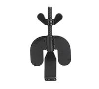 MAPHRWZ Portable Door Lock, for Travel, Home Security, Adjustable, Stainless Steel, Easy Installation, No Tools Needed, Privacy Protection, Child Safety, Pet Proof (Black)