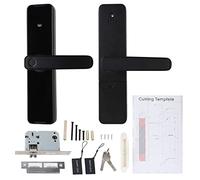 MAPHRWZ Smart Lock, for Metal Wooden Doors, App Remote Control, Fingerprint Password Card Swiping, WiFi Keyless Entry, Easy Installation, High Security Lock System, Durable Design