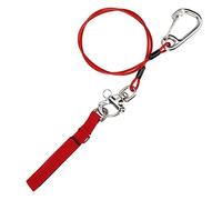 MAPHRWZ Stainless Steel Safety Release Bracelet with Carabiner, Lightweight Comfortable Wristband for Training and Competition