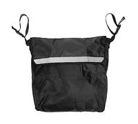 MAPHRWZ Wheelchair Storage Bag,for All Standard, Power Wheelchairs, Rollators, Transport Chairs, Large Capacity, Adjustable Straps, Reflective, Durable Oxford Cloth, Ea (Black)