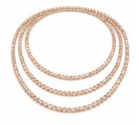 MAPIMANIA Ladies Long Glass Bead Necklace - Versatile Jewellery, Bright and Elegant for Any Occasion Gift Idea, 60 cm, Glass, Non-gemstone