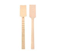 Maple 25.5inch Guitar Neck 24 Fret Maple Fretboard Paddle Head Bolt On